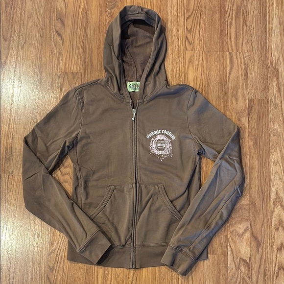 Juicy Couture Jackets & Blazers - Vintage Juicy Couture Hoodie Sweathirt Jacket Size Large